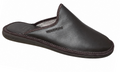 Nordikas Mens 131-N Moka/Brown Mule Leather Slipper - Updated Sole