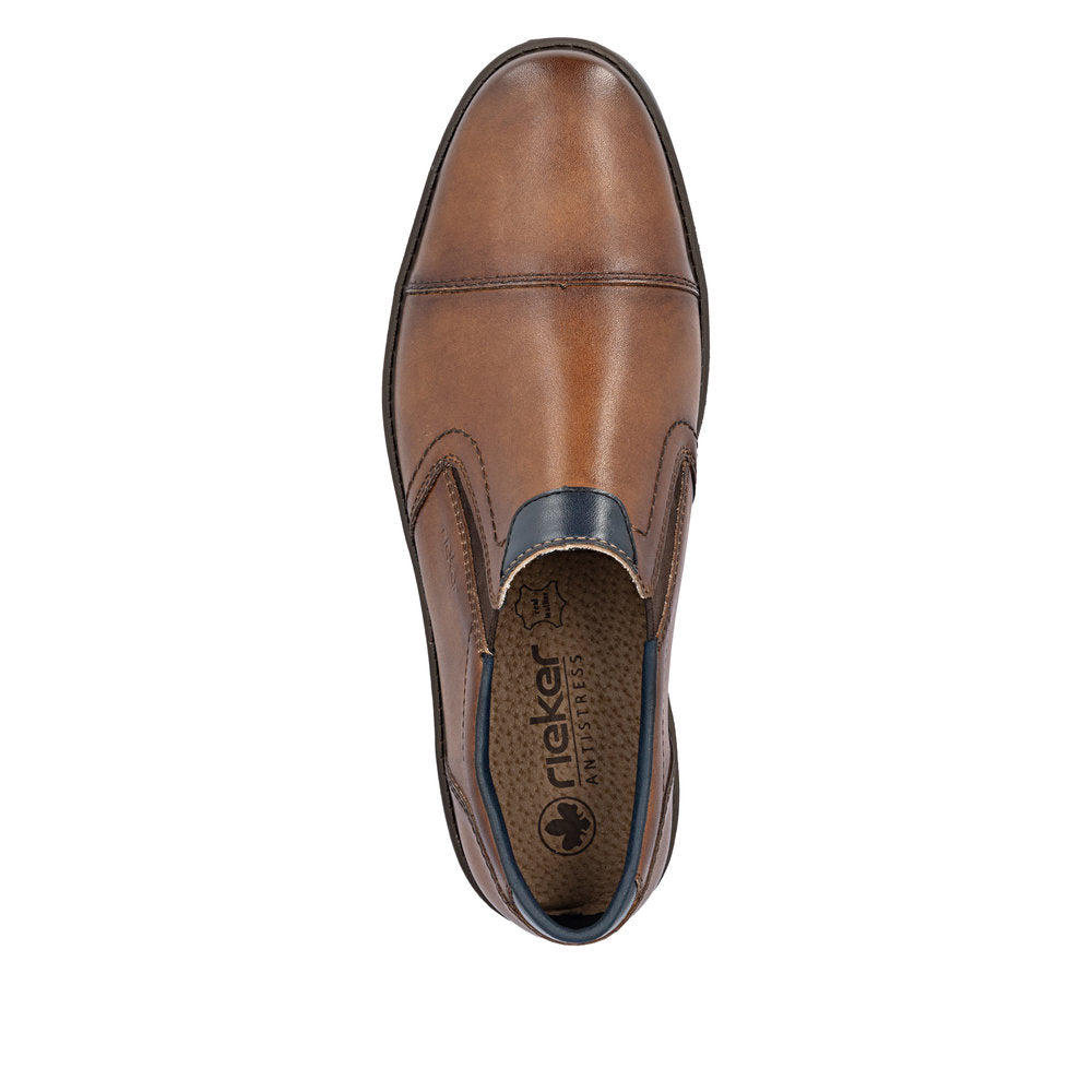 Rieker 13950-24 Leather Slip On Shoe