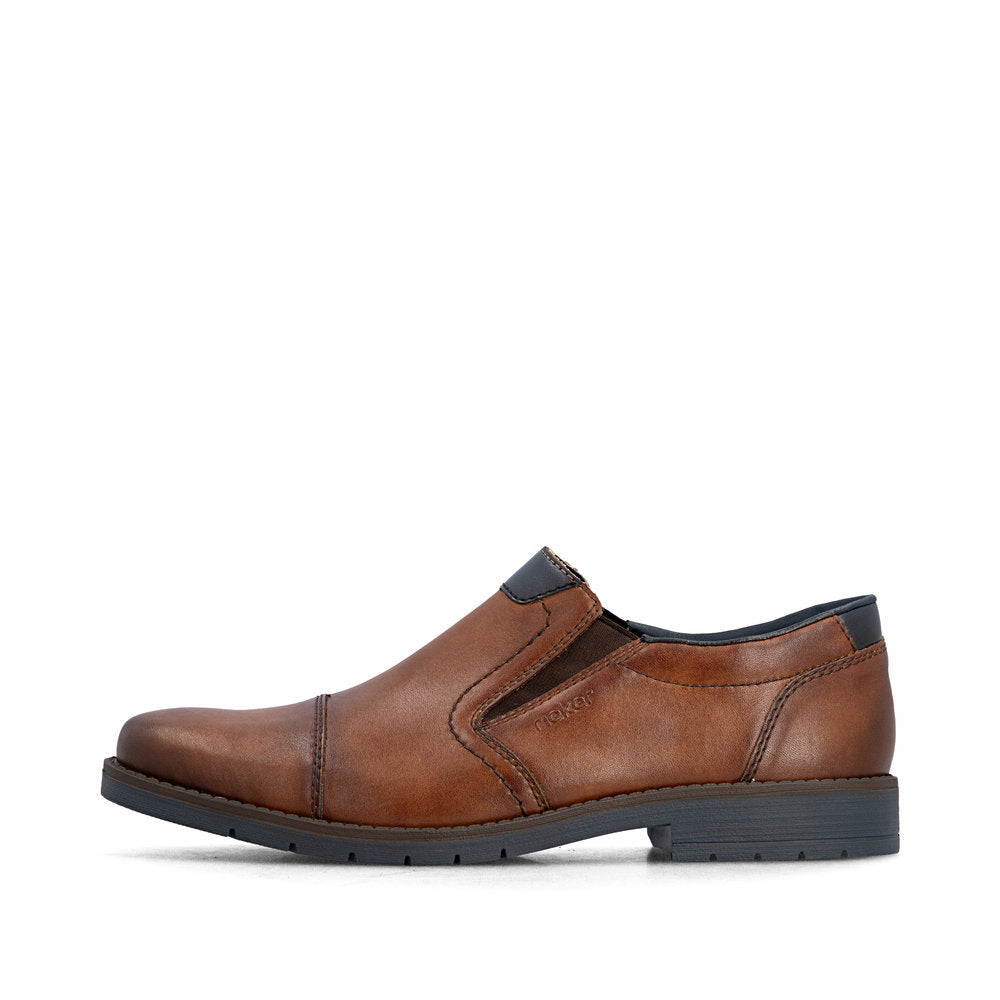 Rieker 13950-24 Leather Slip On Shoe