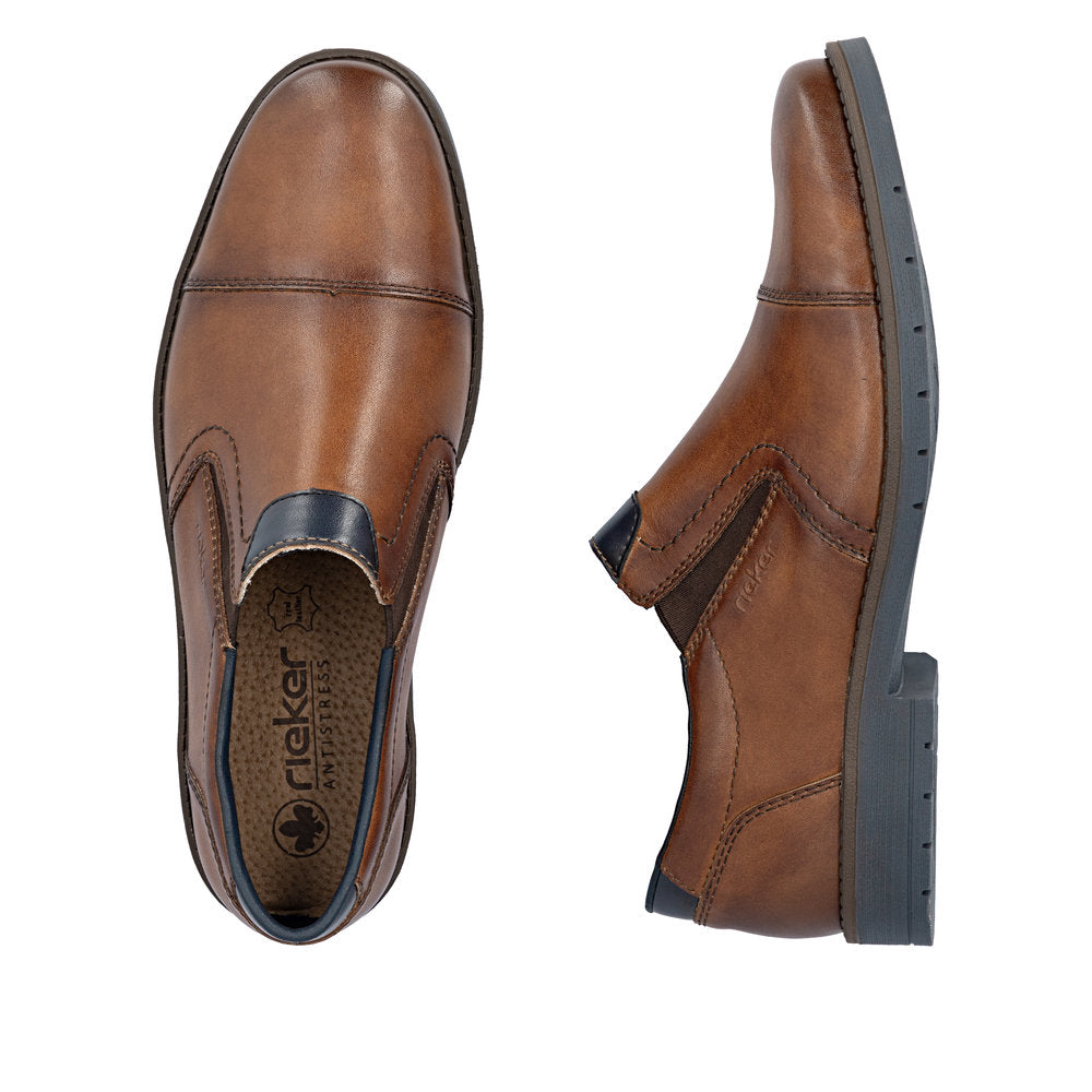 Rieker 13950-24 Leather Slip On Shoe