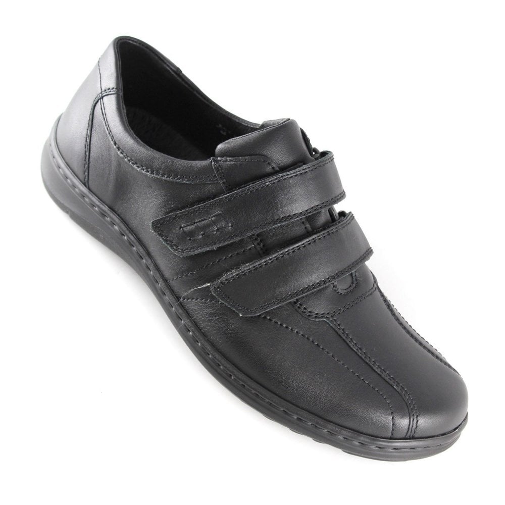 Waldlaufer Herwig Leather Shoe - Black - image 001 |ww_colour=black|ww_order=001|