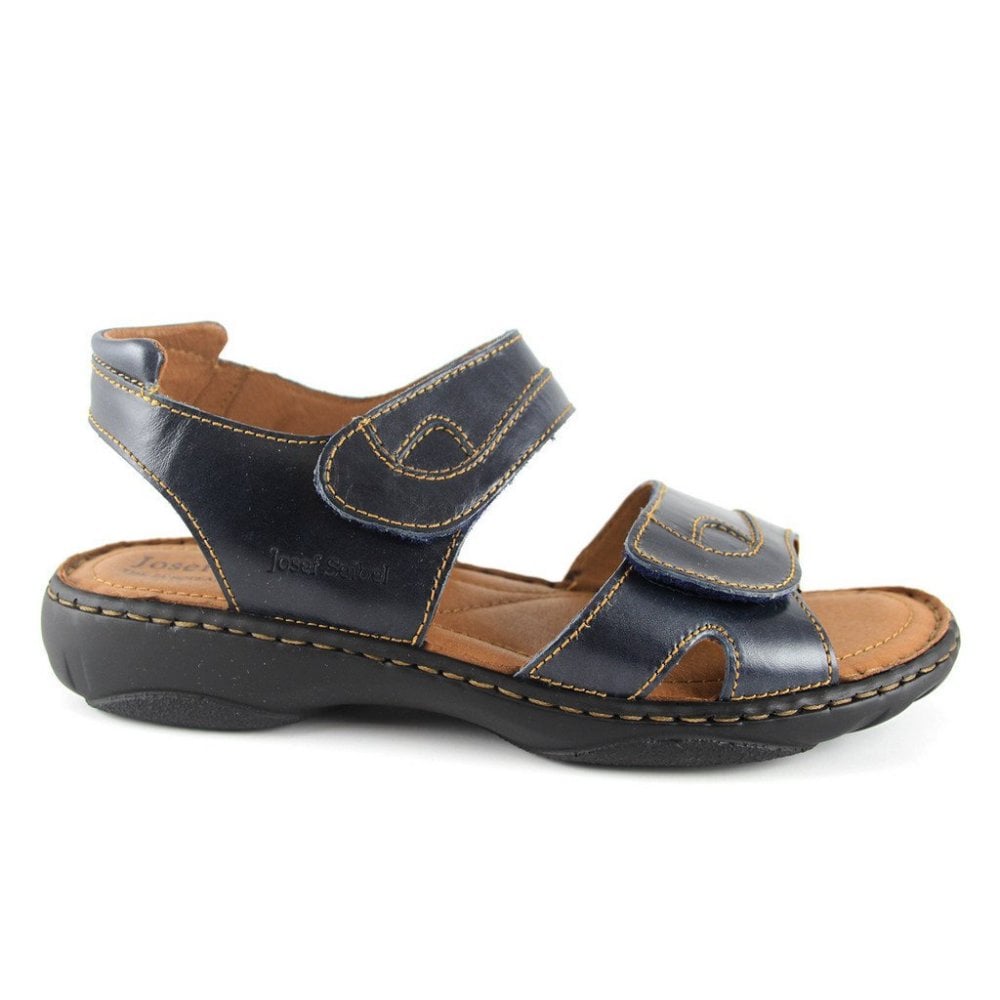 Josef Seibel Debra Hook & Loop Sandal - Blue - image 001 |ww_colour=blue|ww_order=001|