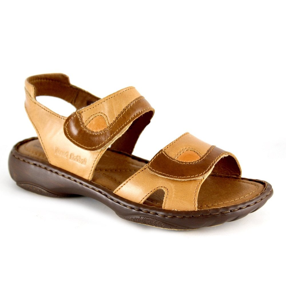 Josef Seibel Debra Hook & Loop Sandal - Cashmere - image 001 |ww_colour=cashmere|ww_order=001|