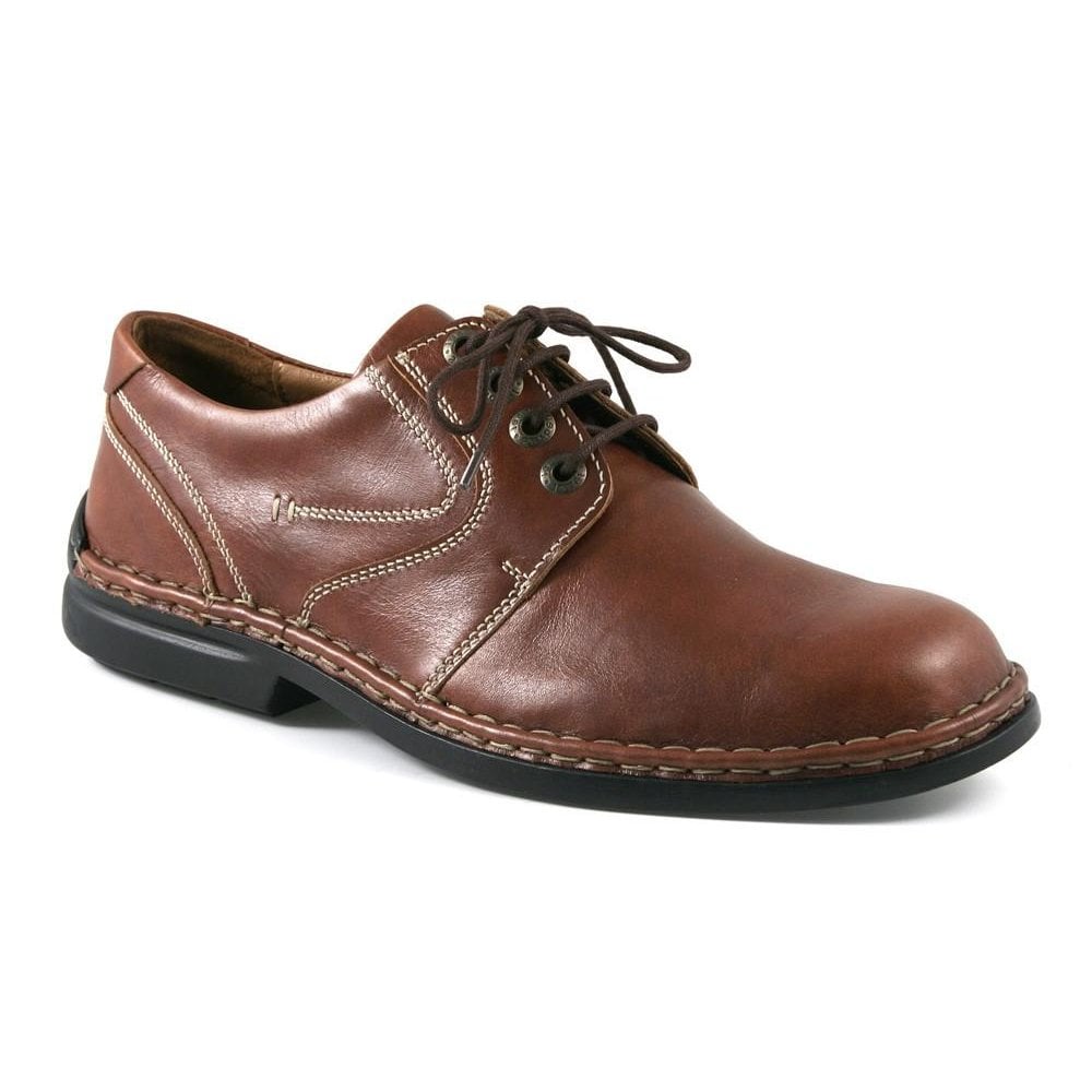 Josef Seibel Walt Lace up Shoe - Brown - image 001 |ww_colour=brown|ww_order=001|