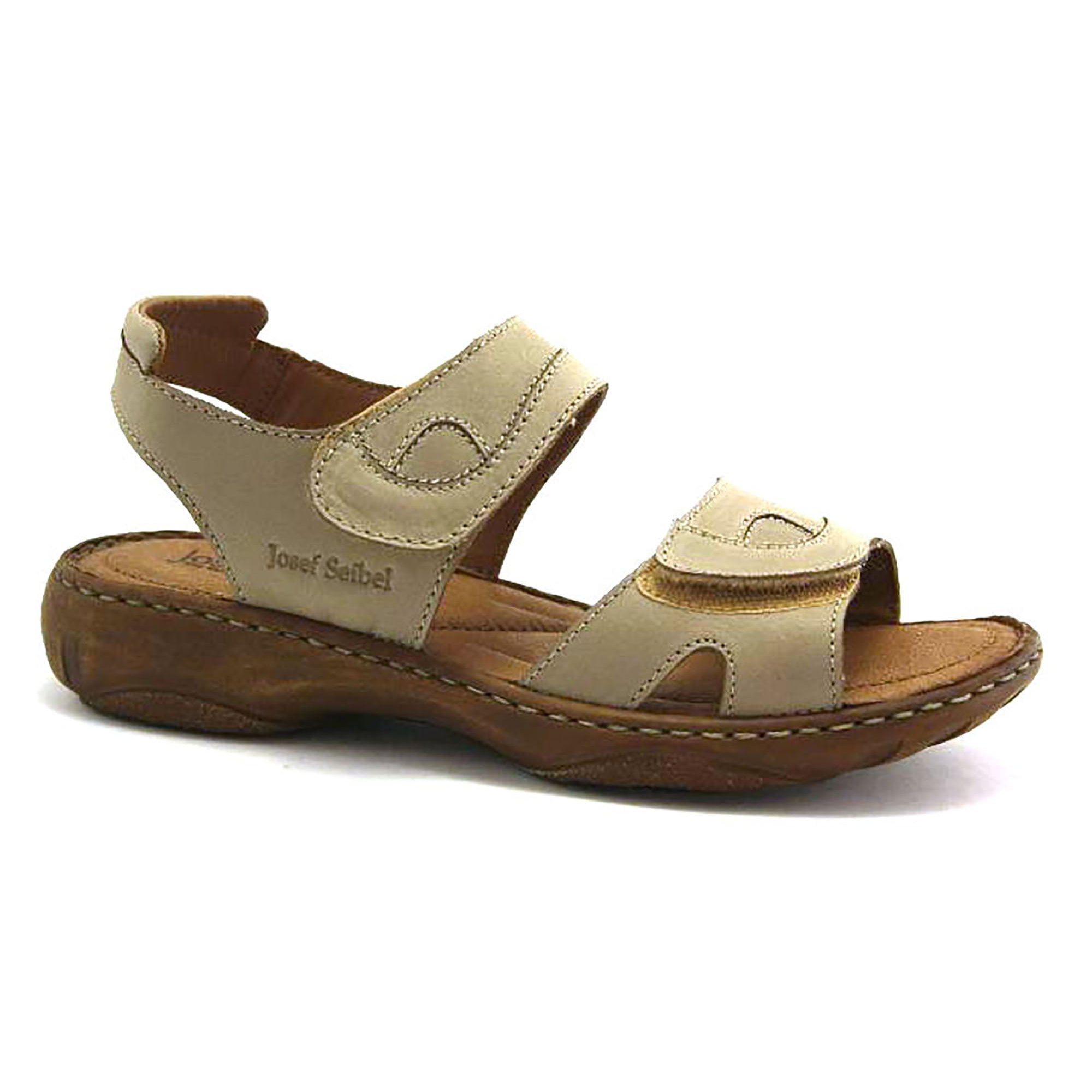 Josef Seibel Debra Hook & Loop Sandal - Beige - image 001 |ww_colour=beige|ww_order=001|