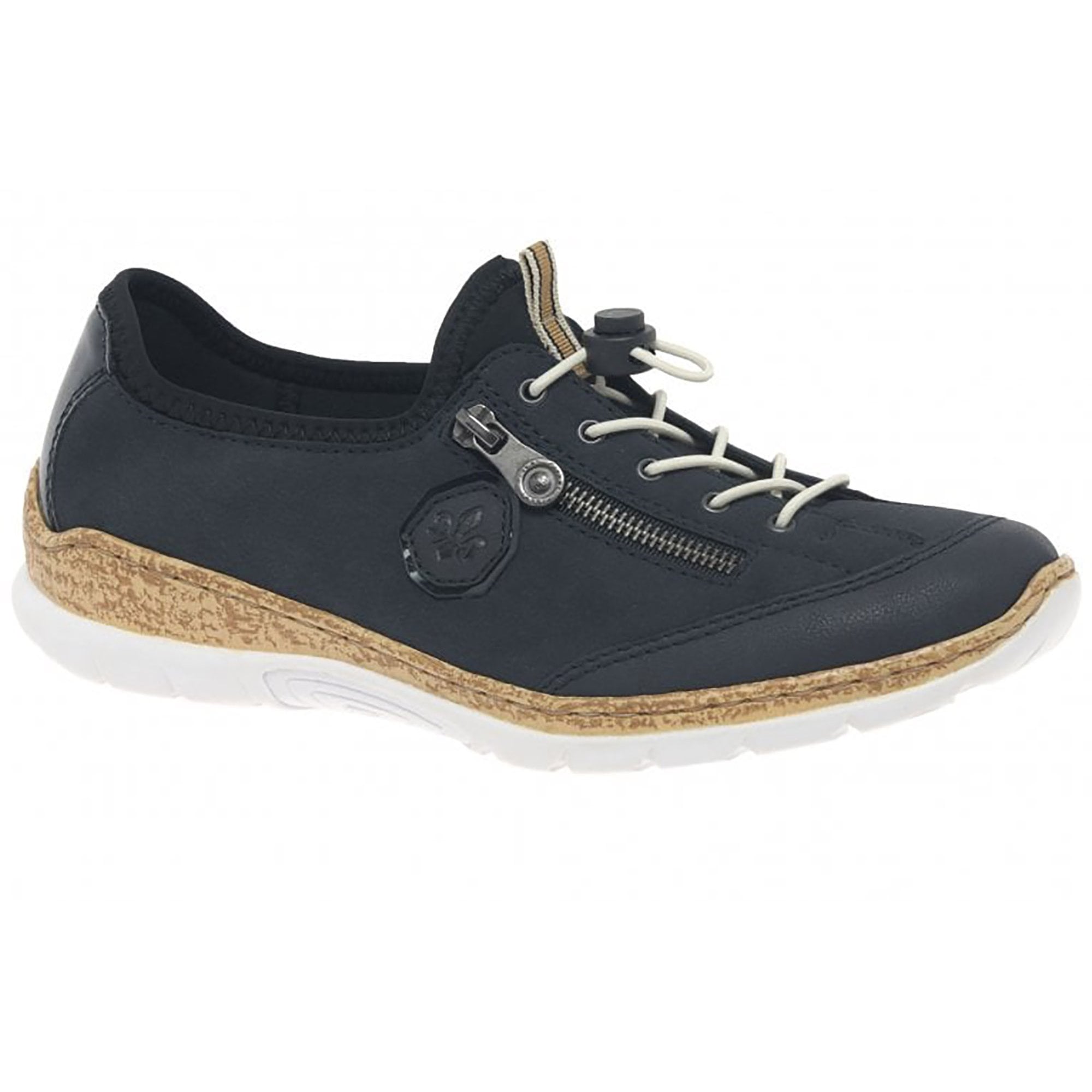 Rieker N4263 Riso Slip-on Trainer - Blue - image 001 |ww_colour=blue|ww_order=001|