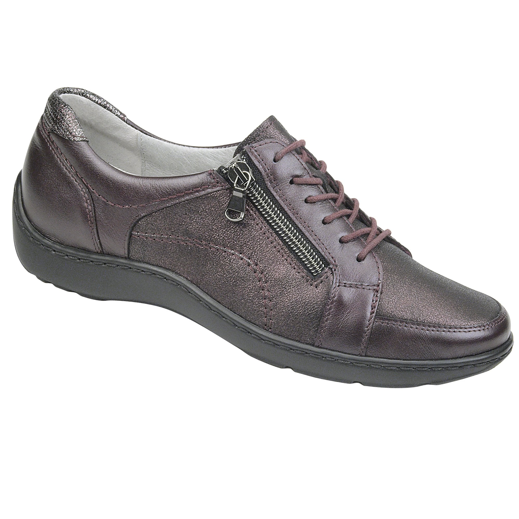 Waldlaufer Henni Lace Up Shoe - Brunello - image 001 |ww_colour=brunello|ww_order=001|