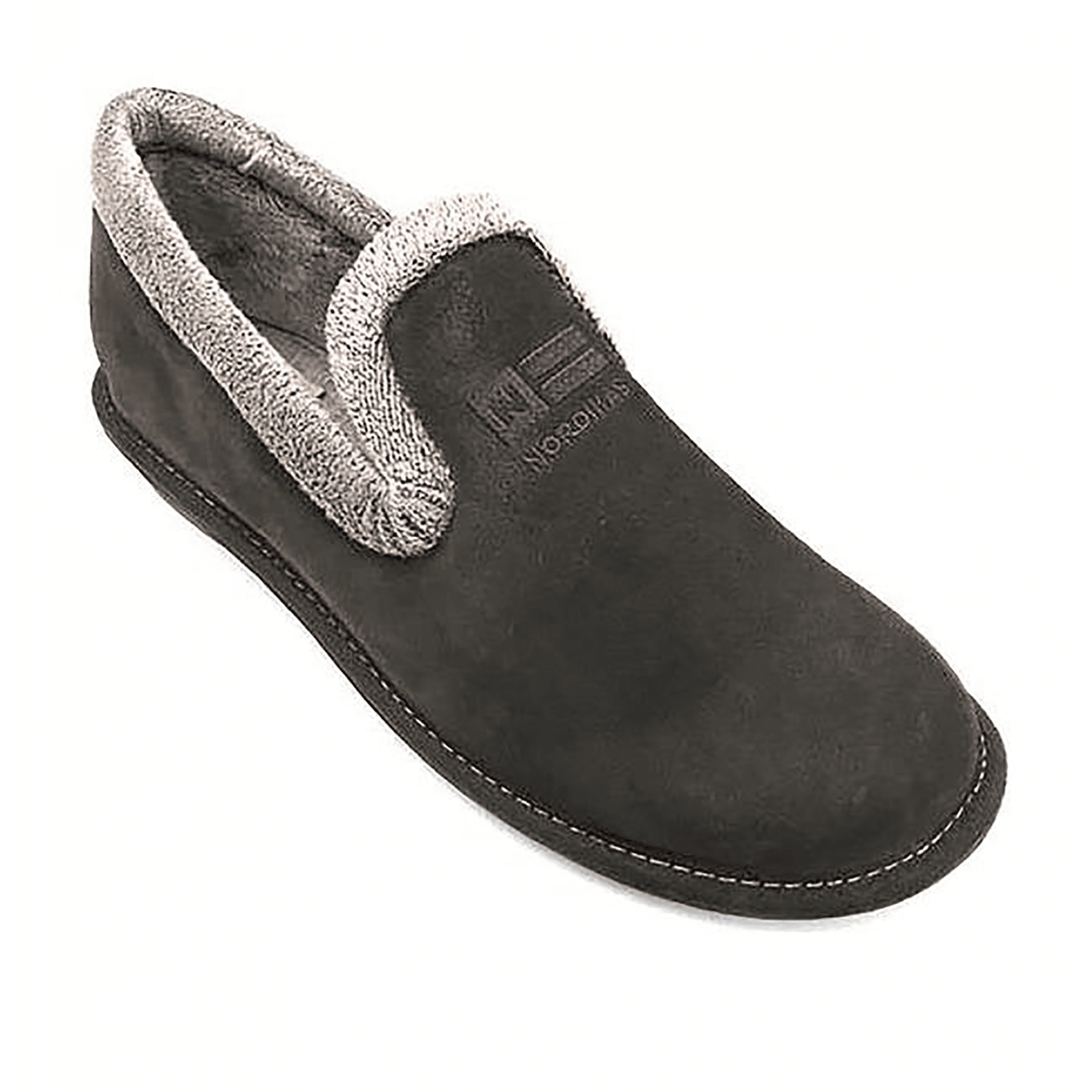 Nordikas Womens 305 Full Suede Slipper - Khaki - image 001 |ww_colour=khaki|ww_order=001|