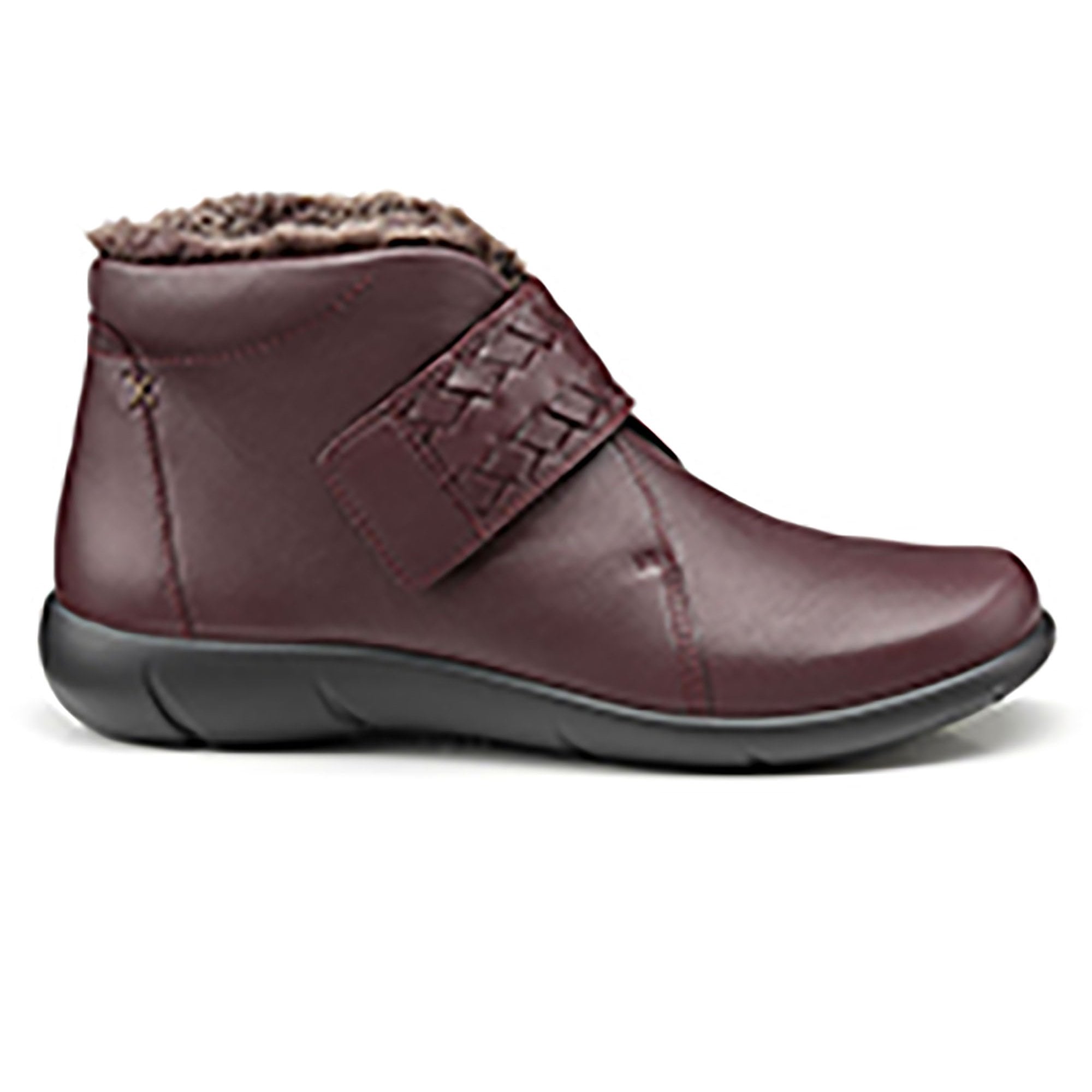Hotter Daydream Standard Fit Ankle Boot - Maroon - image 001 |ww_colour=maroon|ww_order=001|