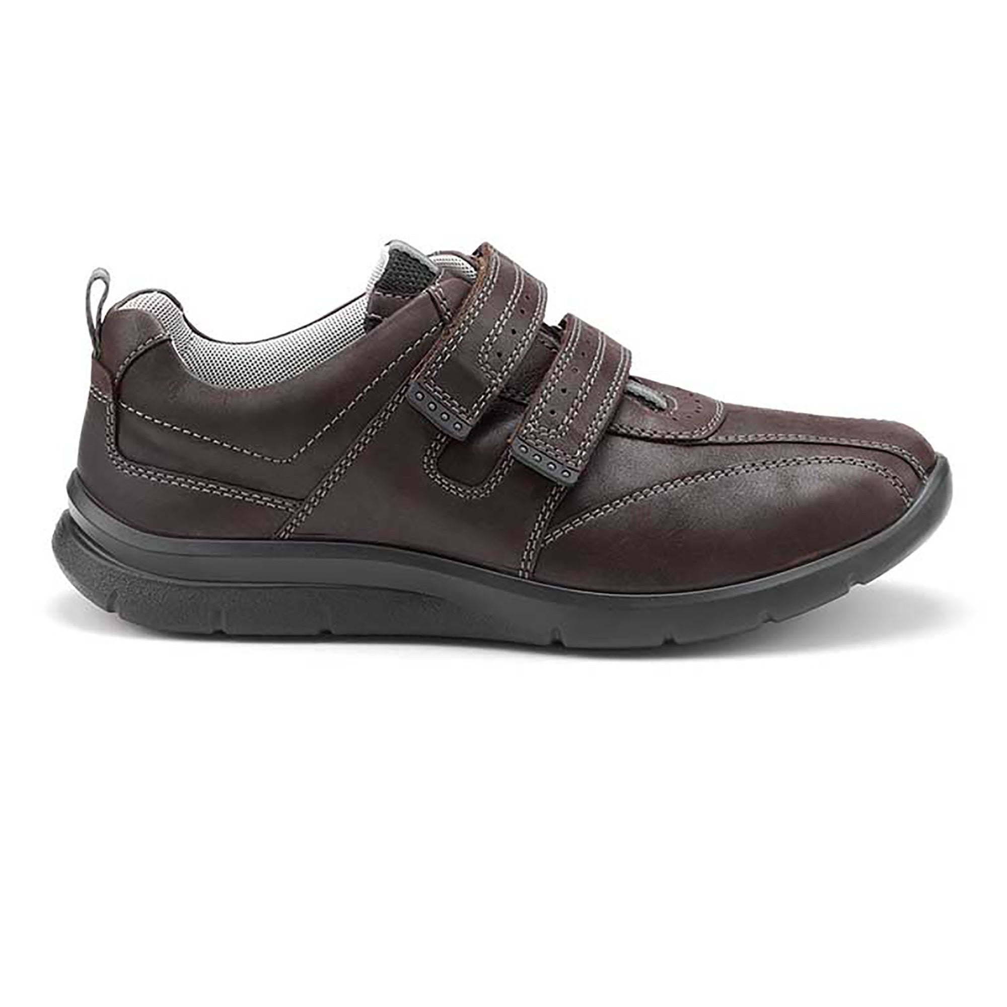 Hotter Energise Touch Strap Fastening shoe - Brown - image 001 |ww_colour=brown|ww_order=001|