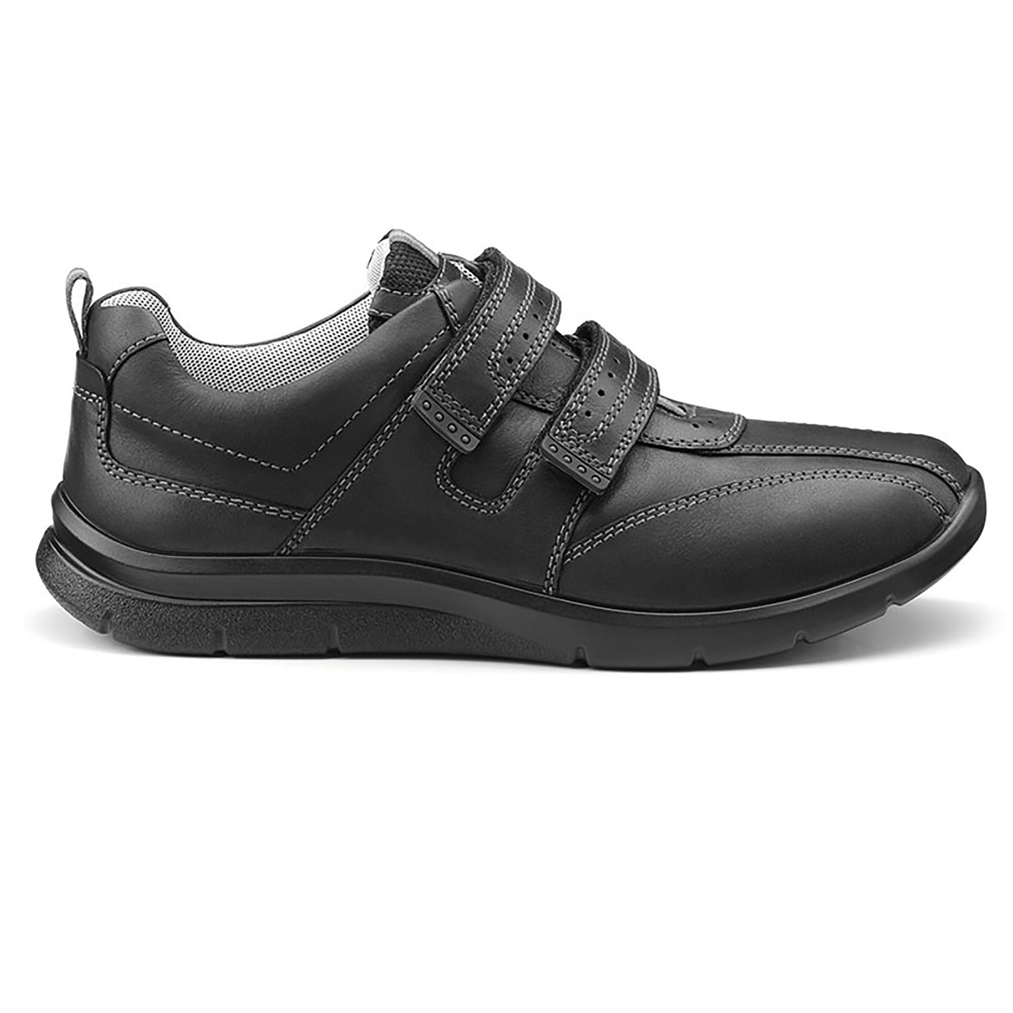 Hotter Energise Touch Strap Fastening shoe - Black - image 001 |ww_colour=black|ww_order=001|