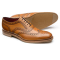 Loake Kerridge Tan Oxford Leather Brogue Shoe - Tan - image 001 |ww_colour=tan|ww_order=001|