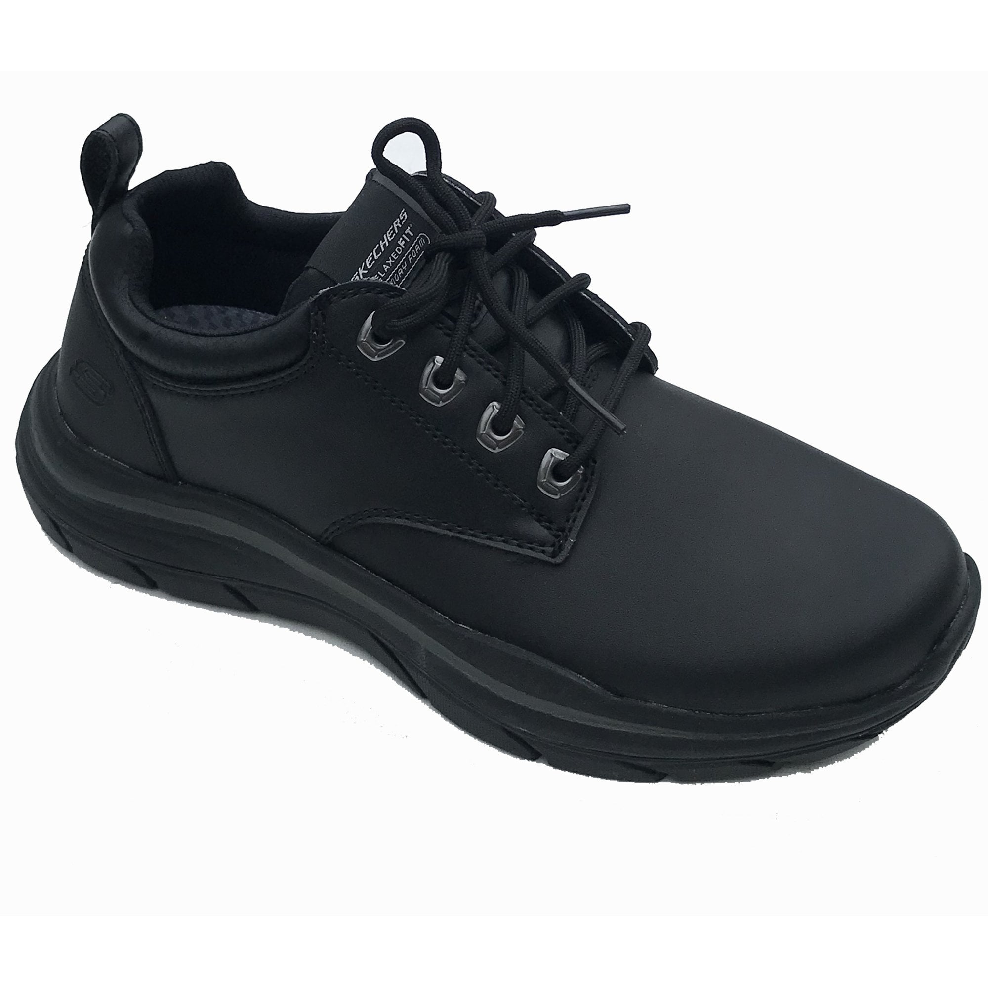Skechers Expected 2 Harlo Lace Up Shoe - Black - image 001 |ww_colour=black|ww_order=001|