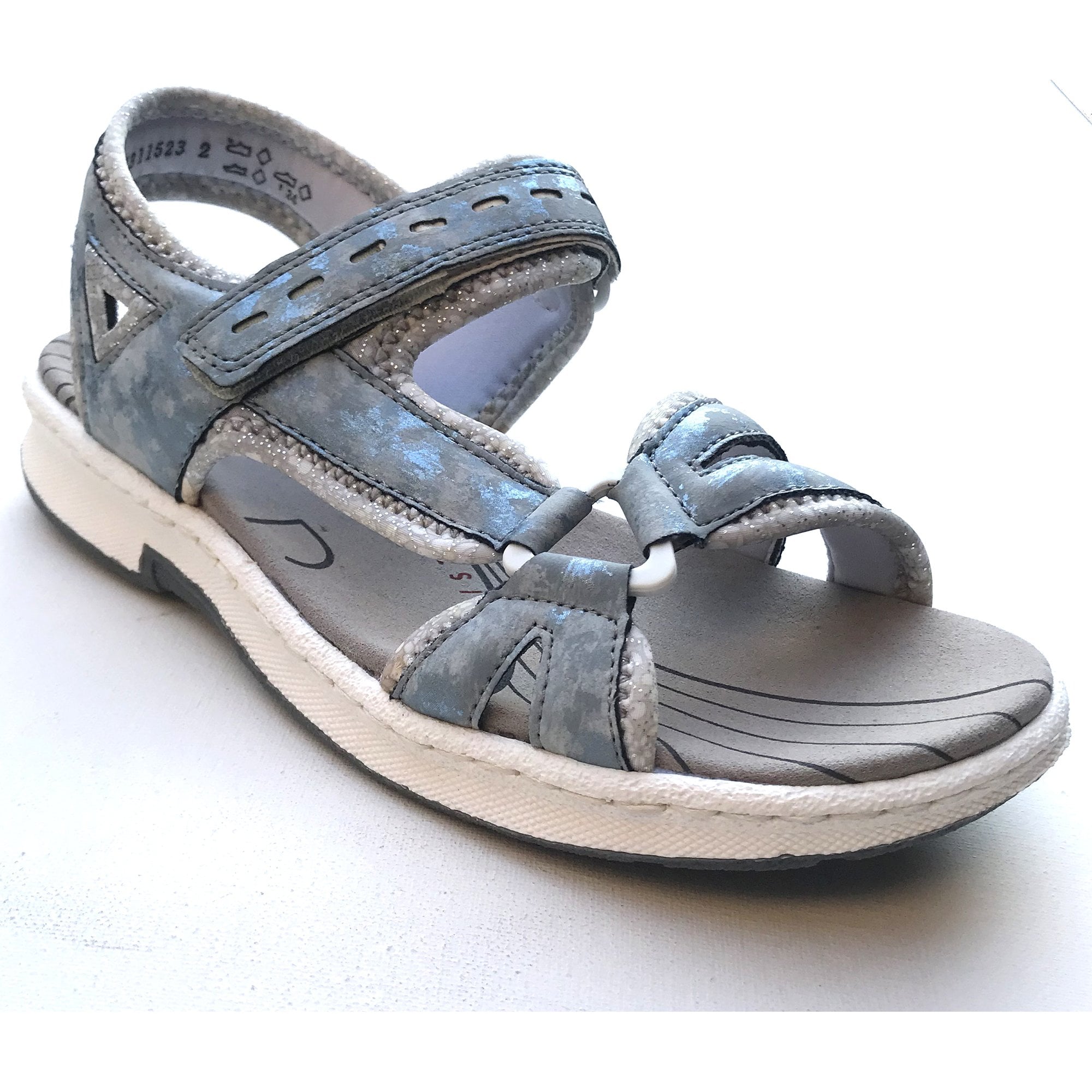 Rieker Walking Sandal - Blue - image 001 |ww_colour=blue|ww_order=001|