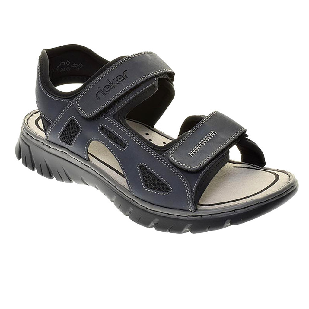 Rieker Adjustable Walking Sandals - Blue - image 001 |ww_colour=blue|ww_order=001|
