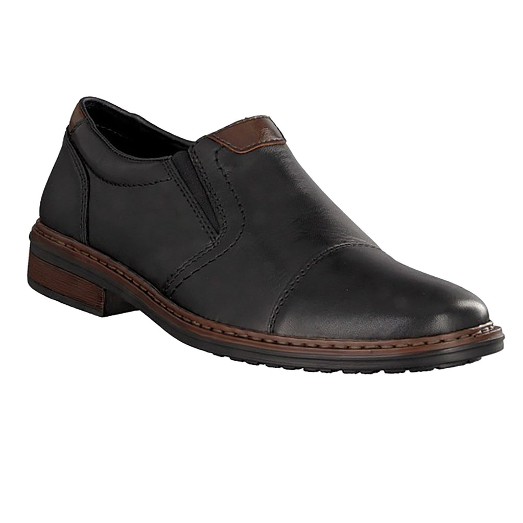 Rieker Slip On Shoe - Black - image 001 |ww_colour=black|ww_order=001|