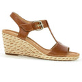 Gabor Karen Wedge Sandal - Camel - image 001 |ww_colour=camel|ww_order=001|