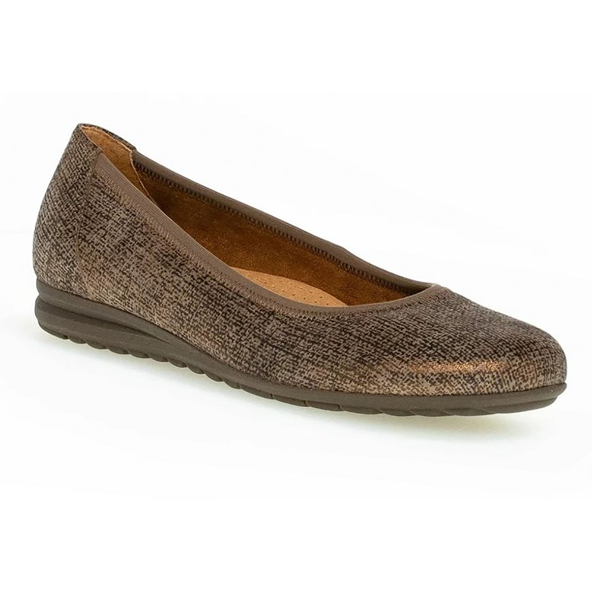 Gabor Splash Ballerina Shoe - Mohair - image 001 |ww_colour=mohair|ww_order=001|
