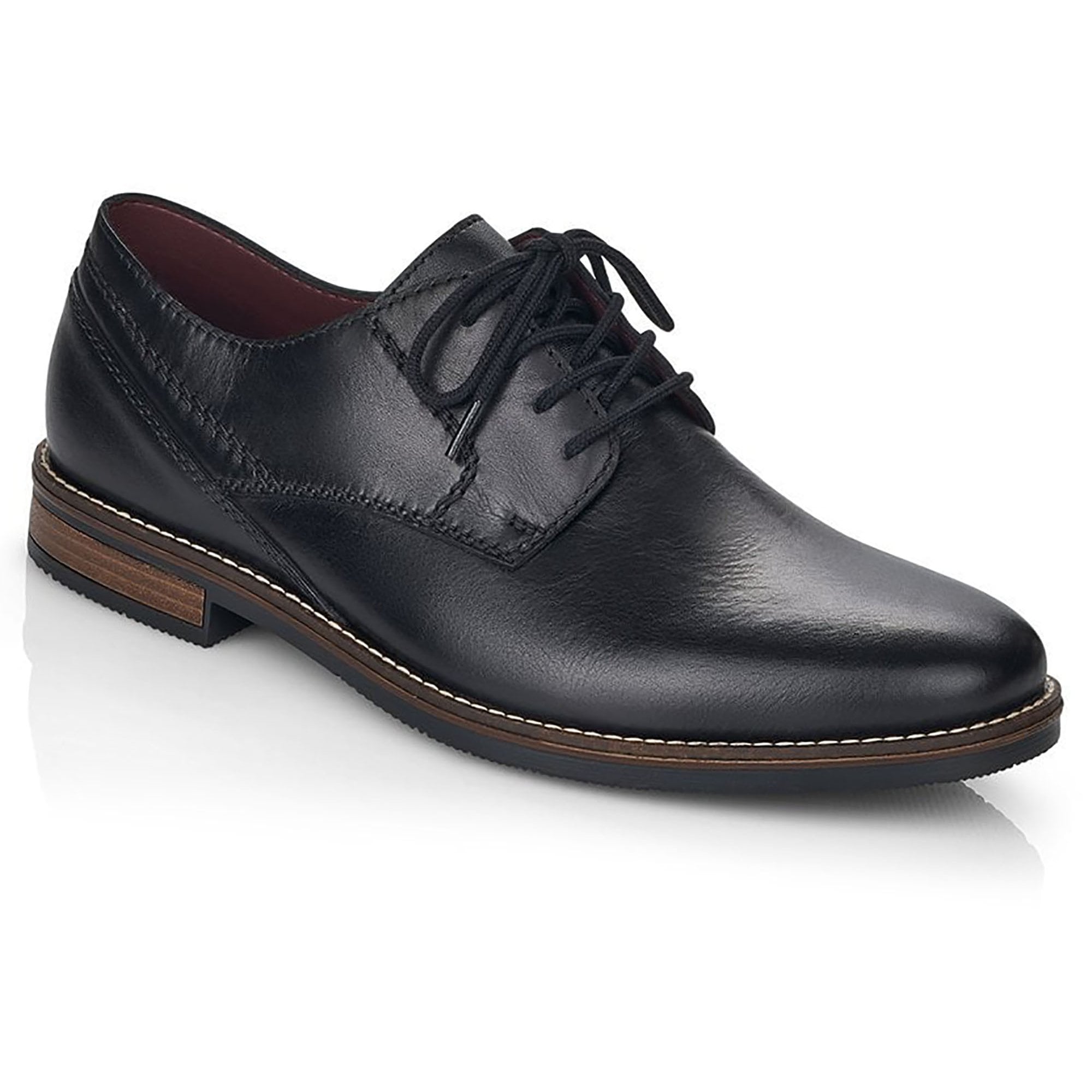 Rieker Lace Up Shoe - Black - image 001 |ww_colour=black|ww_order=001|