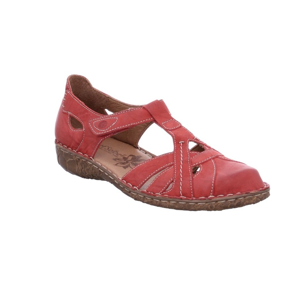 Josef Seibel Rosalie 29 Closed Toe Summer Shoe/Sandal - Hibiscus - image 001 |ww_colour=hibiscus|ww_order=001|