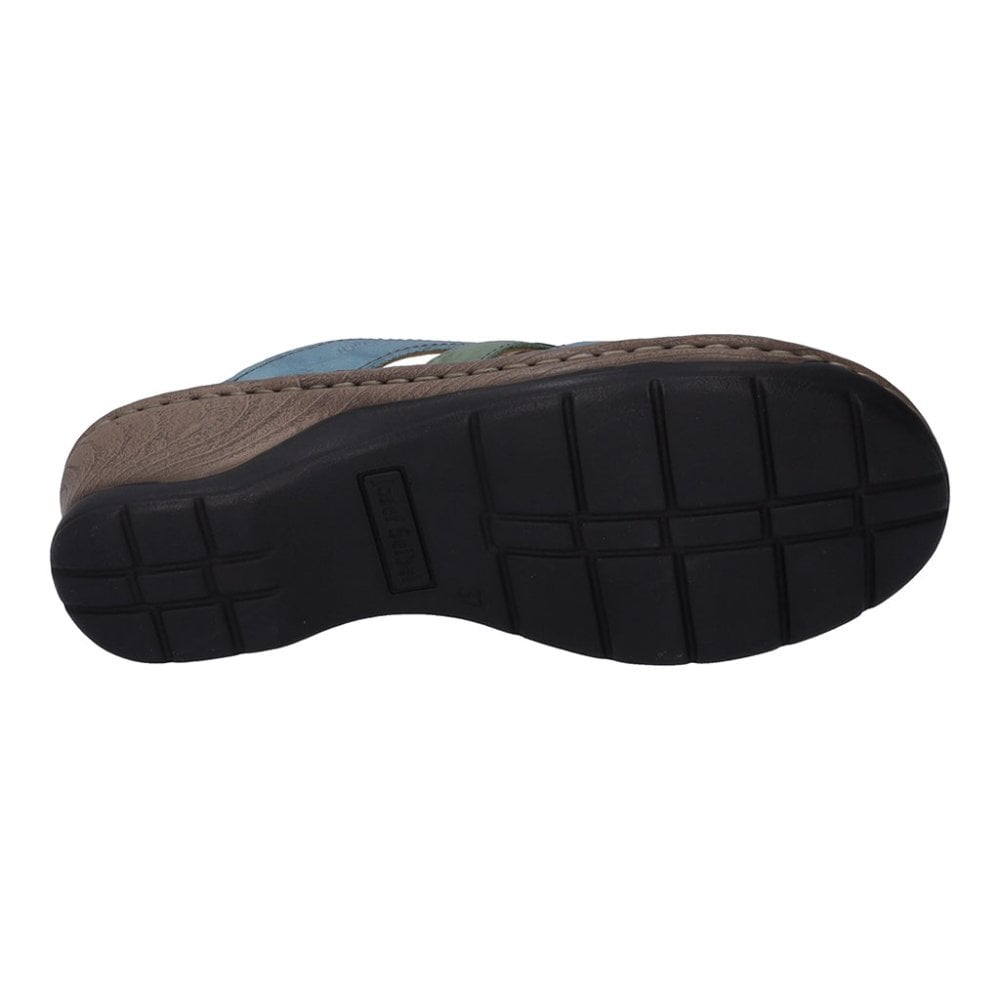 Josef Seibel Catalonia 01 Mule - Blue Multi - image 005 |ww_colour=blue-multi|ww_order=005|