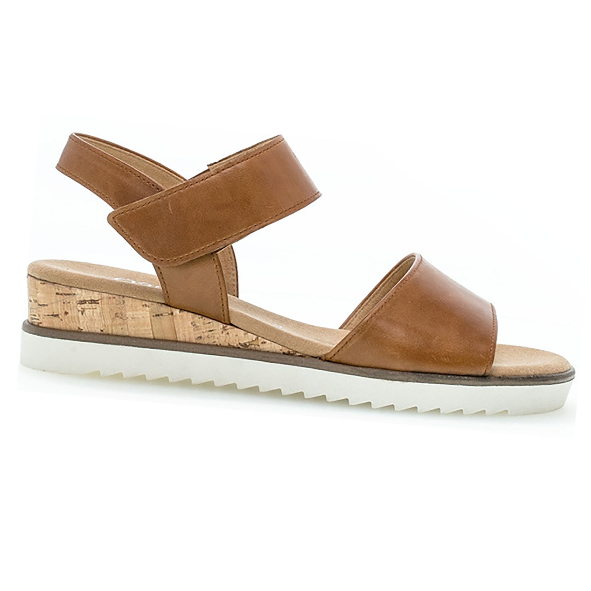 Gabor Raynor Leather Sandal - Camel - image 001 |ww_colour=camel|ww_order=001|