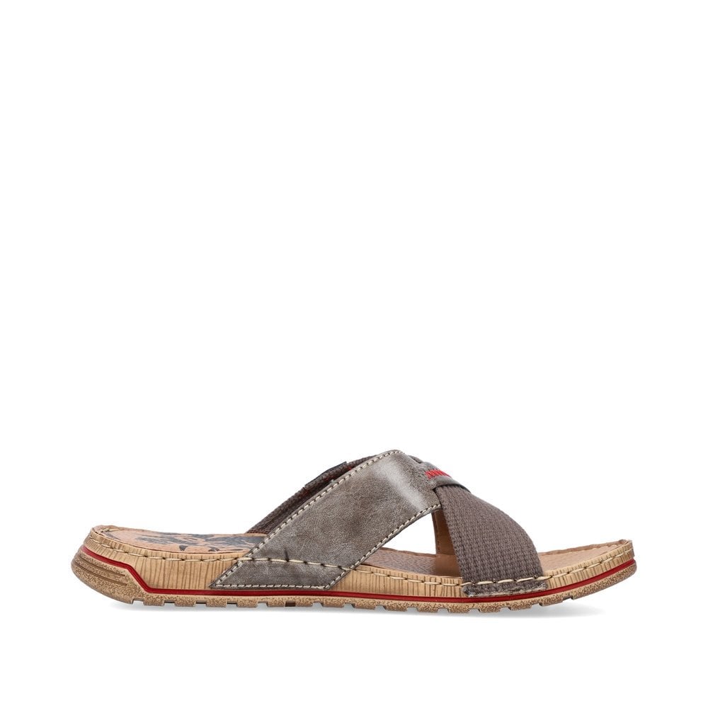 Rieker Slip On Sandal - Brown - image 002 |ww_colour=brown|ww_order=002|