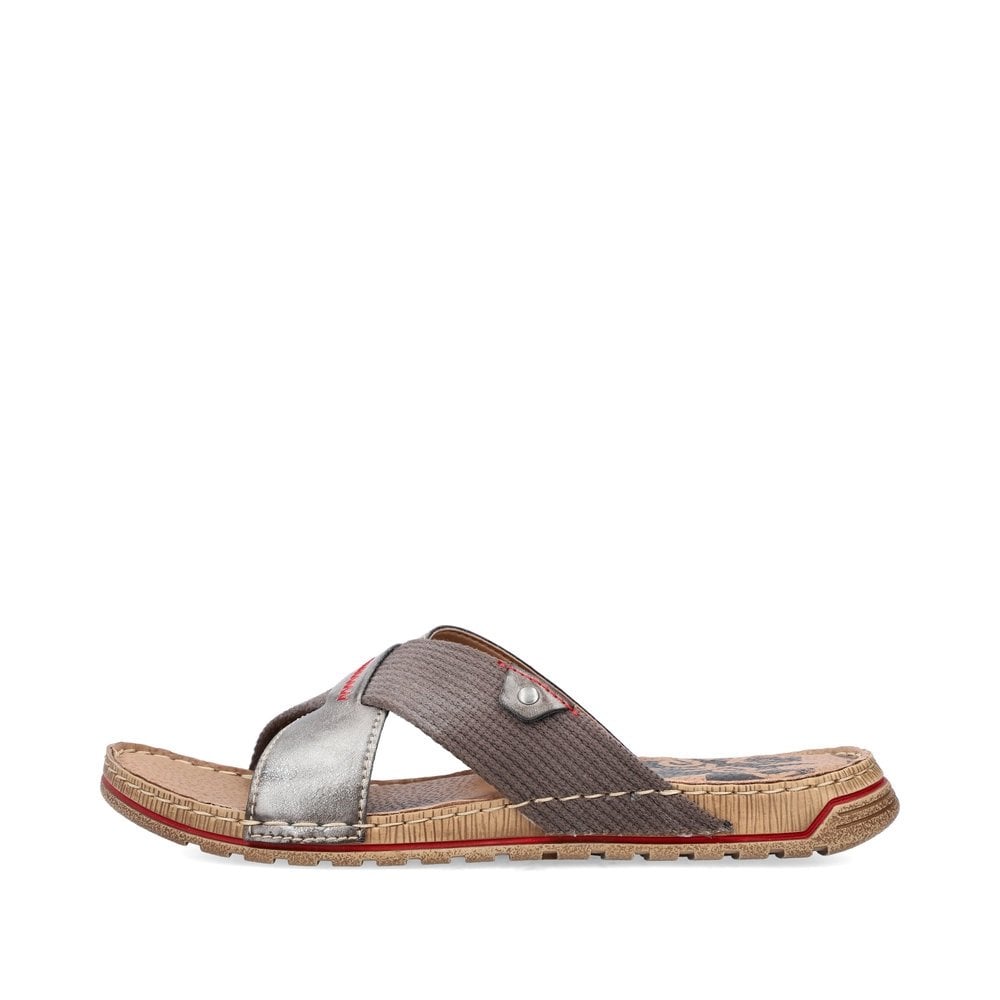 Rieker Slip On Sandal - Brown - image 003 |ww_colour=brown|ww_order=003|