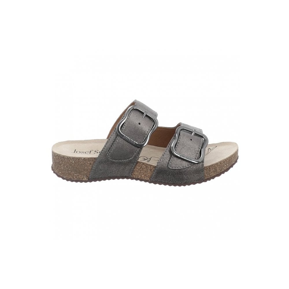Josef Seibel Tonga 64 Adjustable Mule Sandal - Anthracite - image 004 |ww_colour=anthracite|ww_order=004|