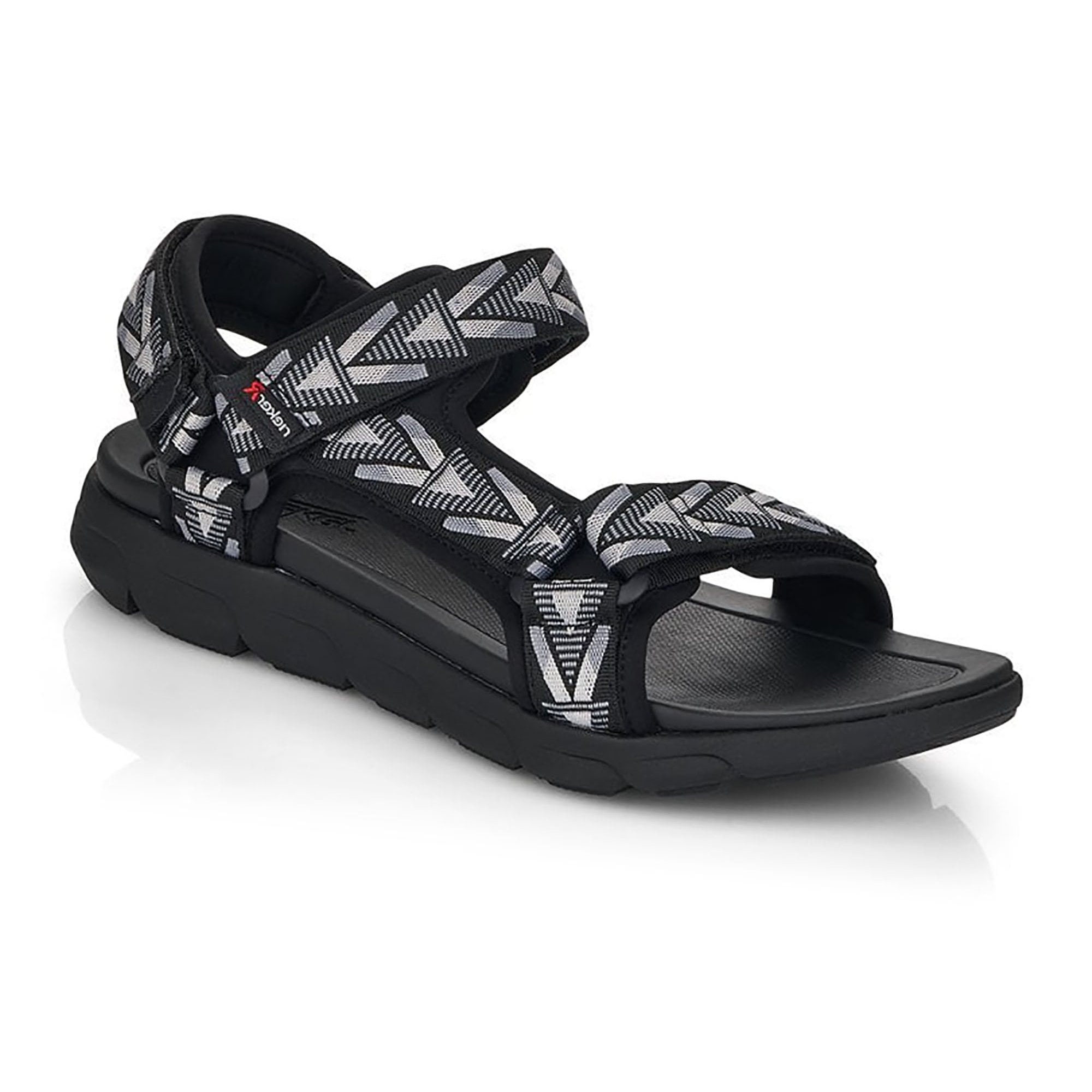 Rieker Adjustable Sandal - Black Multi - image 001 |ww_colour=black-multi|ww_order=001|