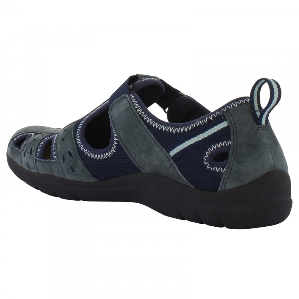 Free Spirit Cleveland Open Shoe/Closed Sandal - Navy - image 003 |ww_colour=navy|ww_order=003|