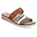 Rieker V3652 Mule Slip On - Green - image 001 |ww_colour=green|ww_order=001|