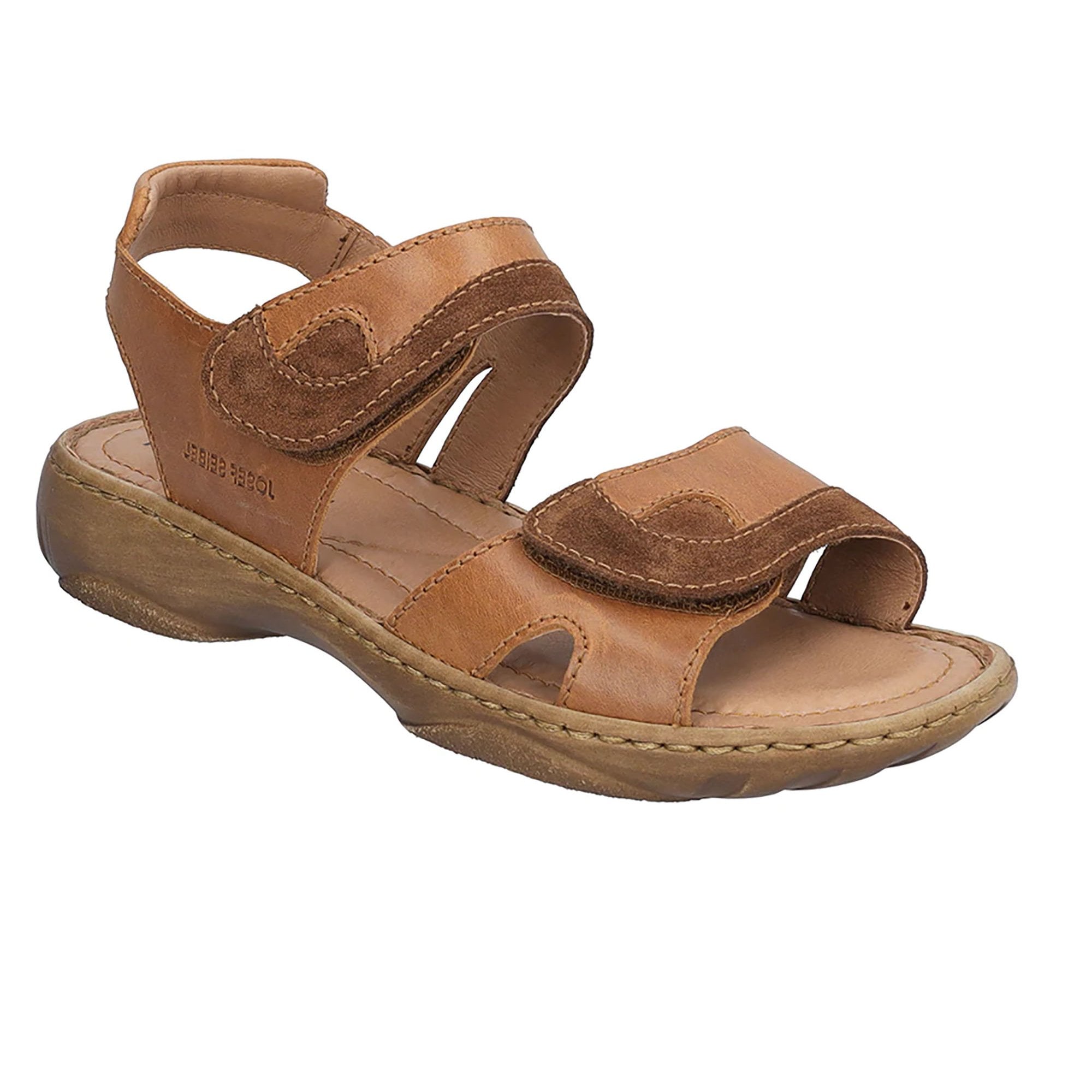 Josef Seibel Debra Hook & Loop Sandal - Camel - image 001 |ww_colour=camel|ww_order=001|