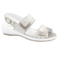 Waldlaufer Ginger Sandal with 3 Adjustable Fastenings - Perl lightgold perl - image 001 |ww_colour=perl-lightgold-perl|ww_order=001|