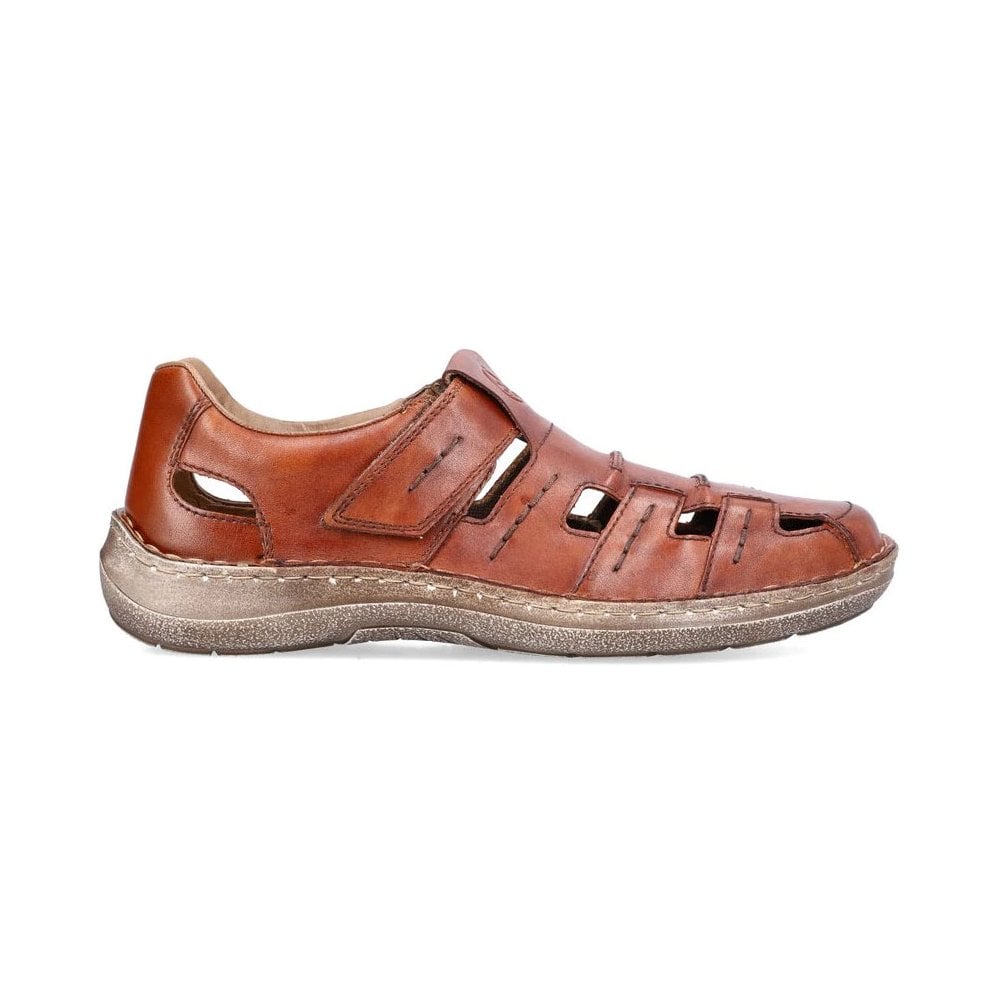 Rieker Fisherman Style Shoe - Brown - image 002 |ww_colour=brown|ww_order=002|