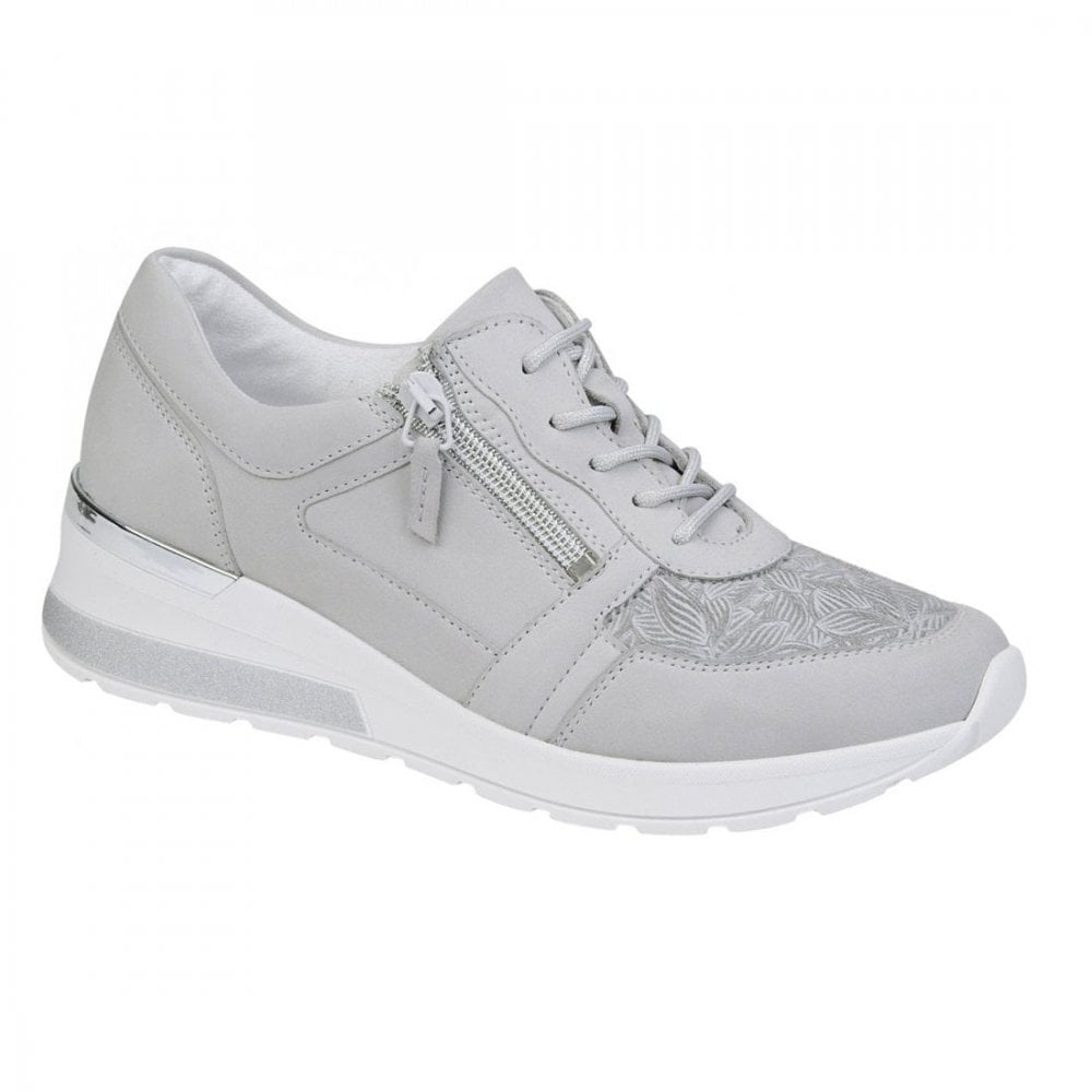 Waldlaufer H-Clara Lace-Up/Zip Casual Shoe - Taupe - image 001 |ww_colour=taupe|ww_order=001|