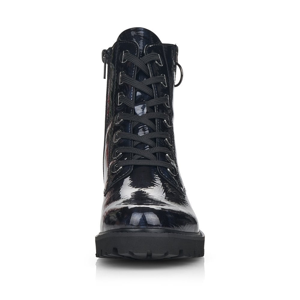 Remonte D8671 Zipper Boot - Blue - image 005 |ww_colour=blue|ww_order=005|