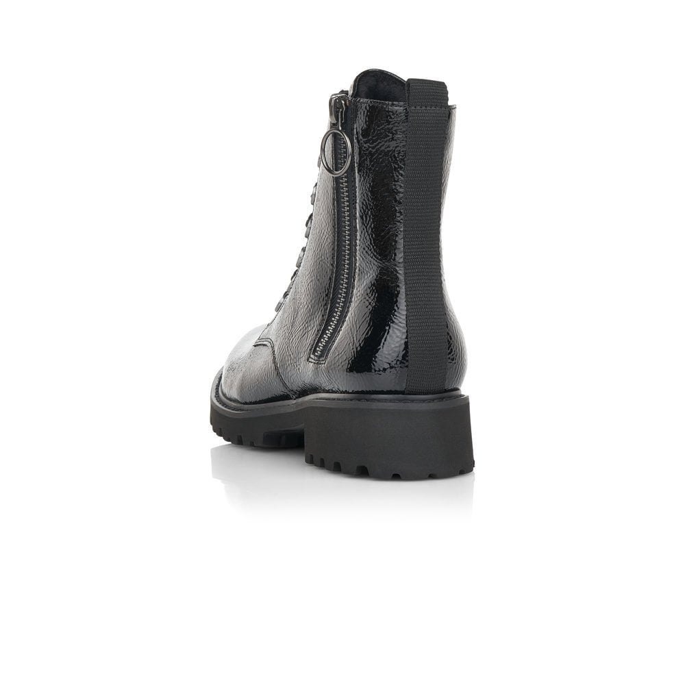 Remonte D8671 Zipper Boot - Black - image 006 |ww_colour=black|ww_order=006|