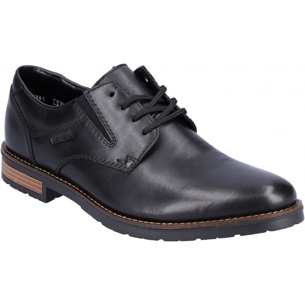 Rieker Clarino Lace Up Derby Shoes - Black - image 001 |ww_colour=black|ww_order=001|