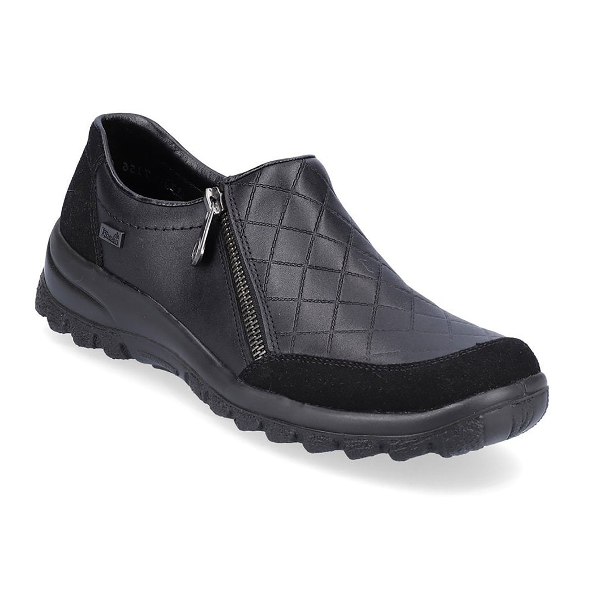 Rieker Zip Up Shoe - Black - image 001 |ww_colour=black|ww_order=001|