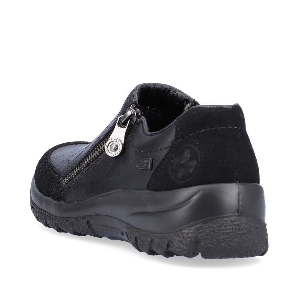 Rieker Zip Up Shoe - Black - image 003 |ww_colour=black|ww_order=003|