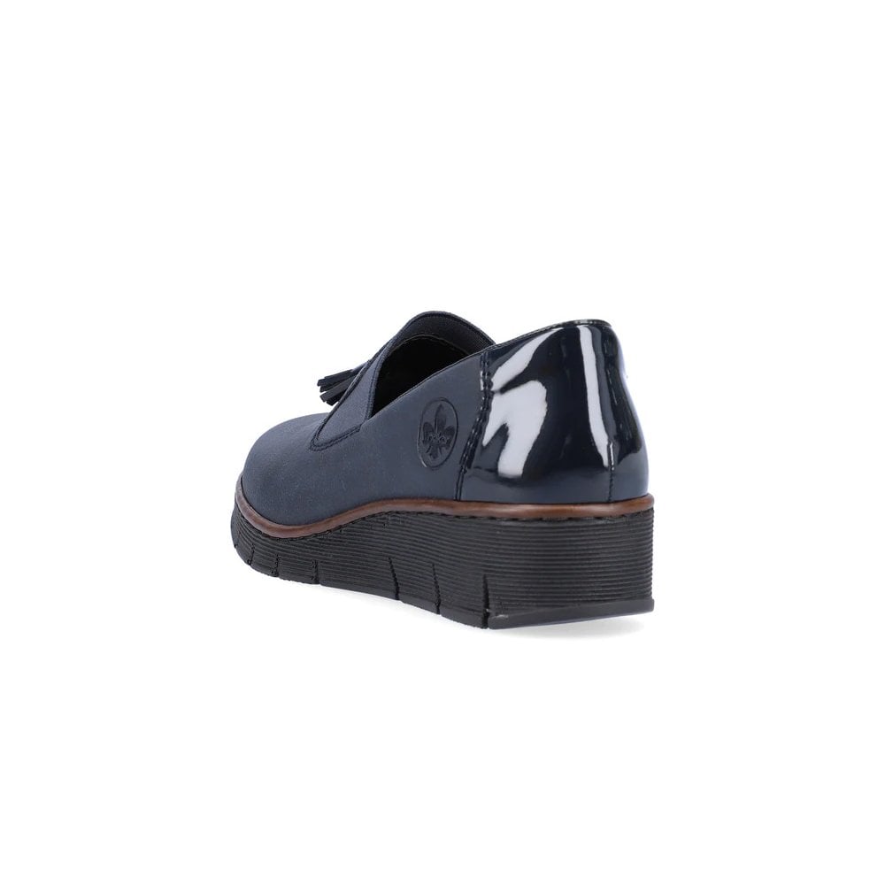 Rieker 53751 Moccasin Shoe - Blue - image 005 |ww_colour=blue|ww_order=005|