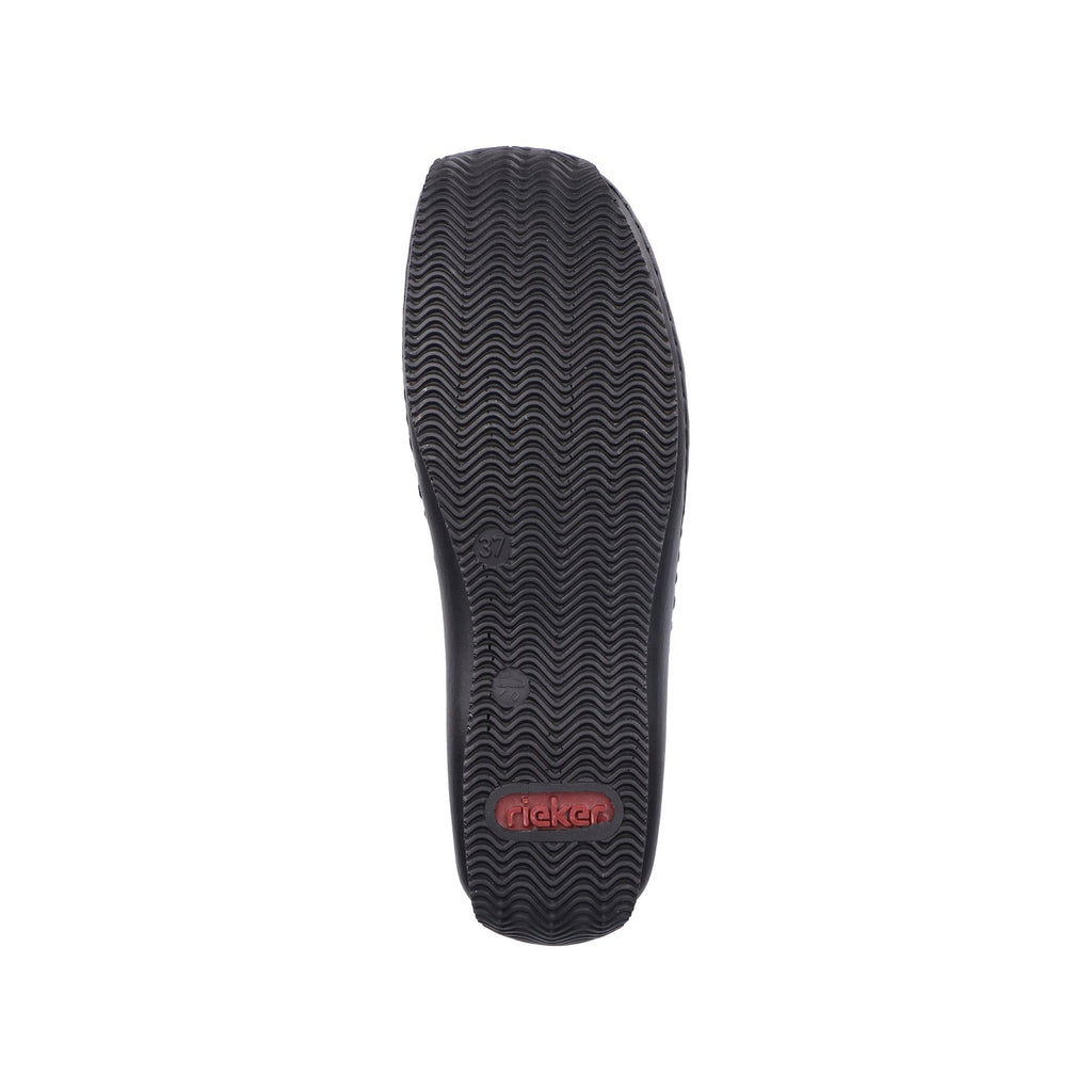 Rieker Slip On Shoe - Black - image 008 |ww_colour=black|ww_order=008|
