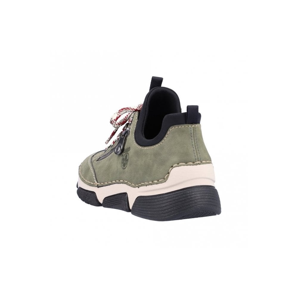 Rieker 45973 Lace-up Shoe - Green - image 003 |ww_colour=green|ww_order=003|