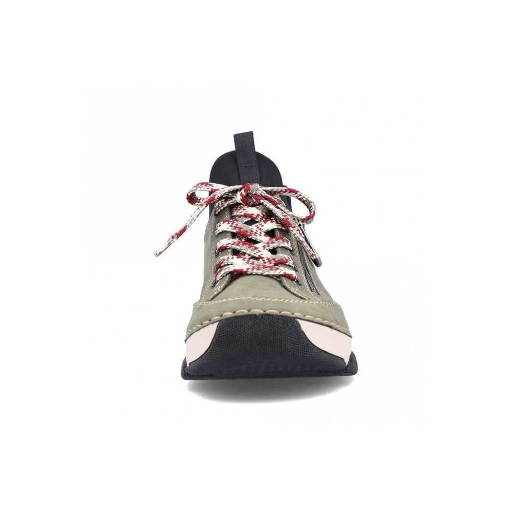 Rieker 45973 Lace-up Shoe - Green - image 004 |ww_colour=green|ww_order=004|