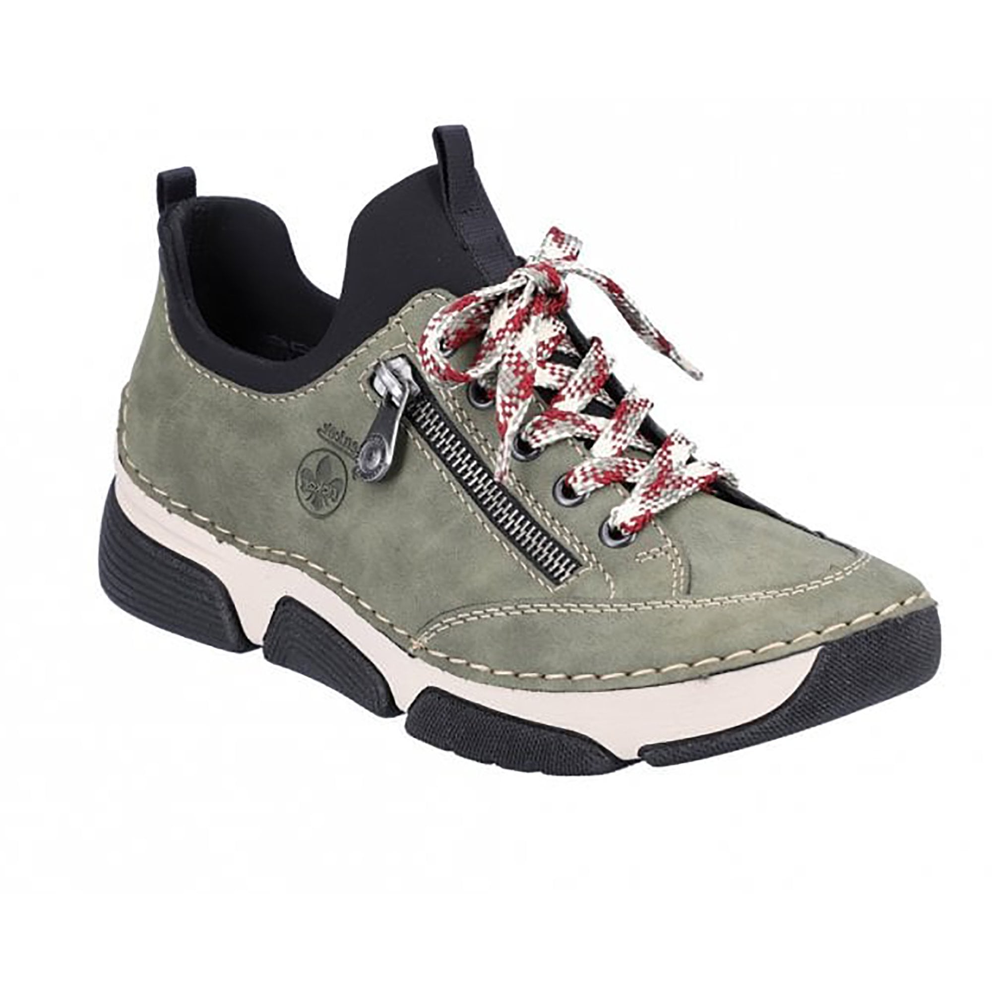 Rieker 45973 Lace-up Shoe - Green - image 001 |ww_colour=green|ww_order=001|