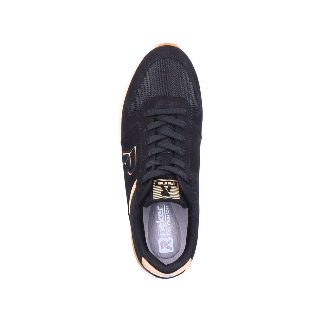 Rieker Casual Lace Up - Black - image 006 |ww_colour=black|ww_order=006|