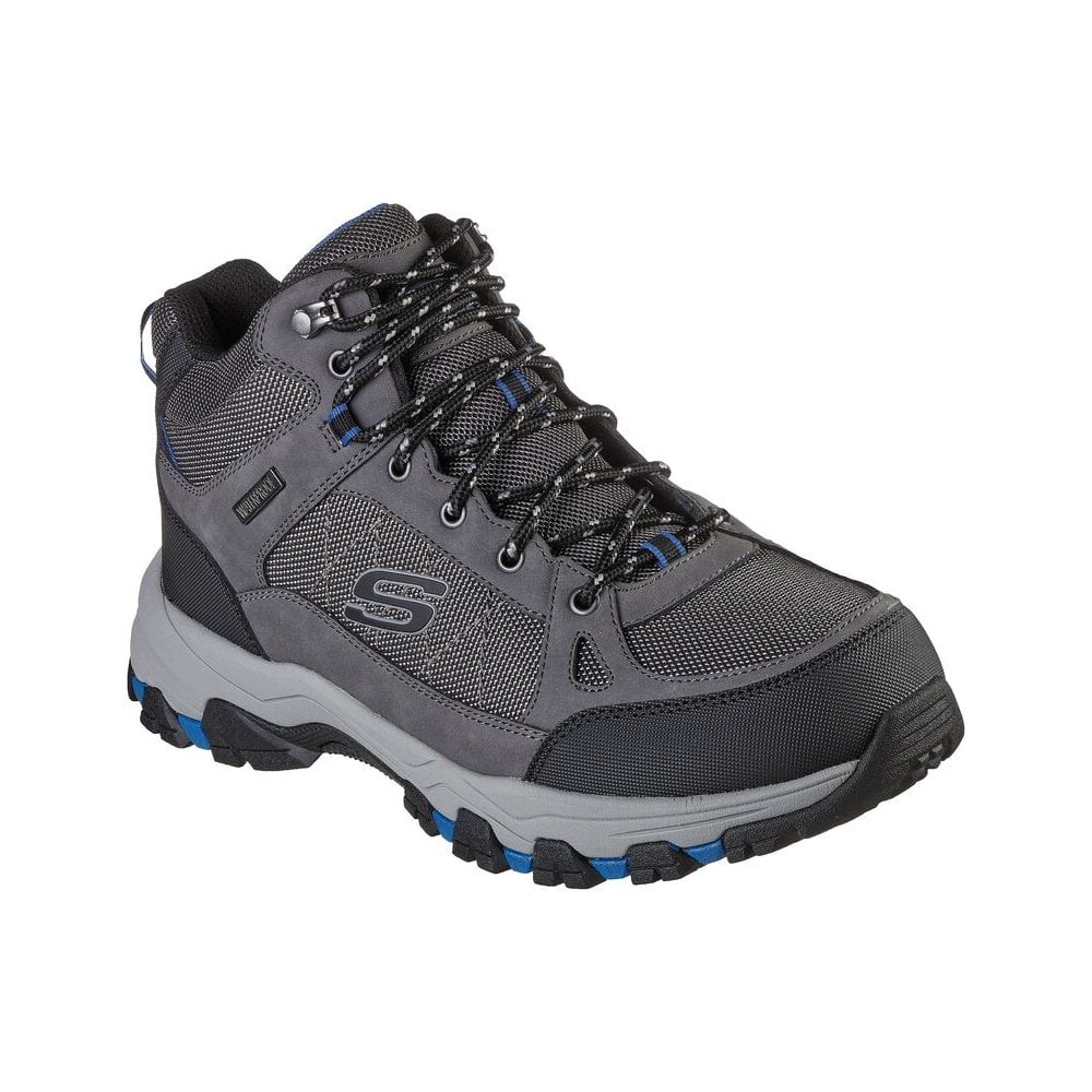 Skechers Selmen Melano Waterproof Walking Boot - Grey - image 001 |ww_colour=grey|ww_order=001|