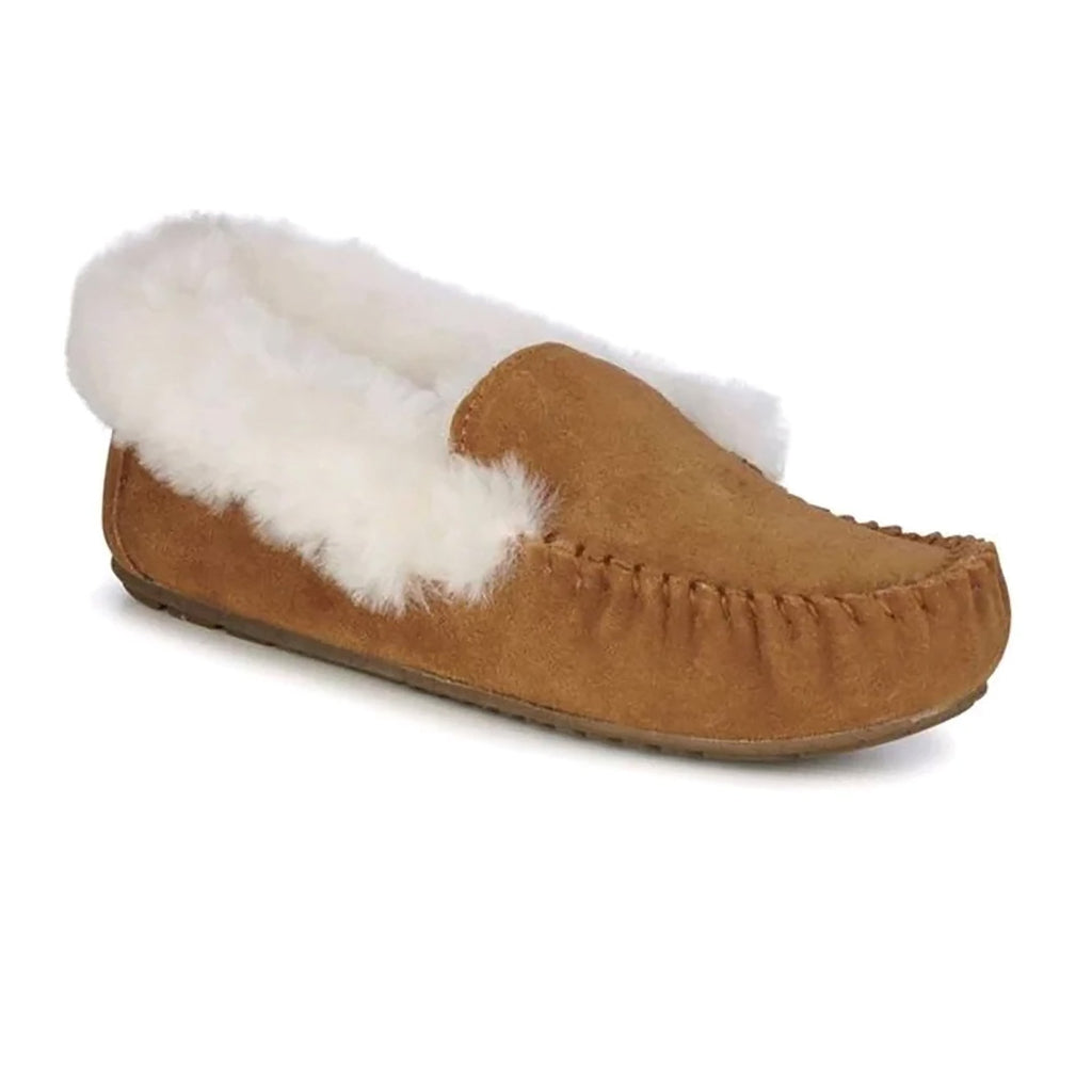 EMU Australia Tomaree Full Sheepskin Slipper - Chestnut - image 001 |ww_colour=chestnut|ww_order=001|