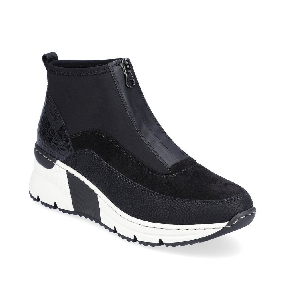 Rieker Korsica N6352 Ankle Boot - Black - image 001 |ww_colour=black|ww_order=001|